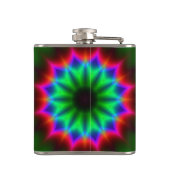 Kaleidoskop Art 17 Wrapped Flask Flachmann (Rückseite)