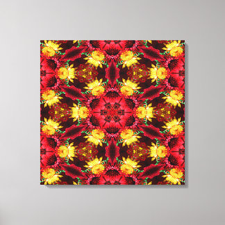 Kaleidoskop Art 21 Wrapped Canvas Leinwanddruck