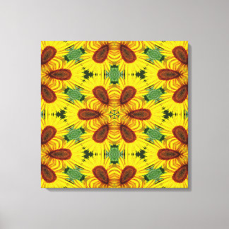 Kaleidoskop Art 22 Wrapped Canvas Leinwanddruck