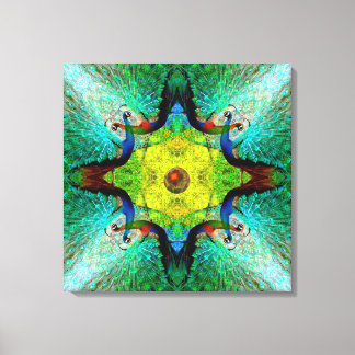 Kaleidoskop Art 23 Wrapped Canvas Leinwanddruck