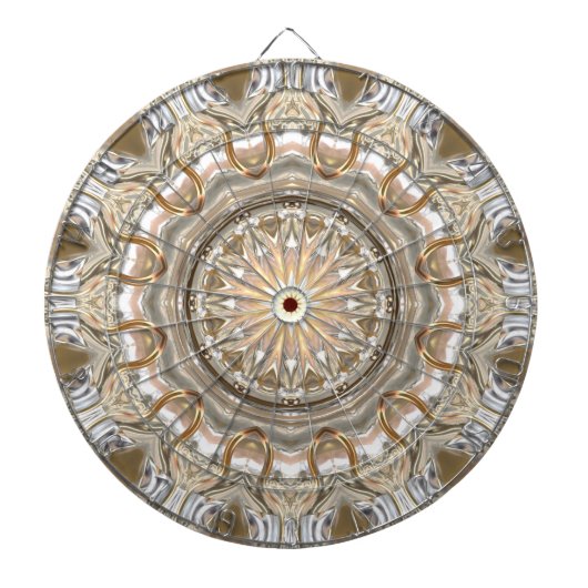 Kaleidoskop Art 2 Dart Board Dartscheibe (vorne)