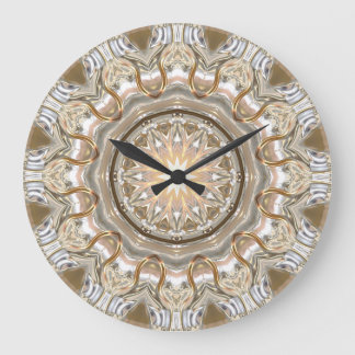 Kaleidoskop Art 2 Wanduhren und Zahlenoptionen