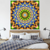Kaleidoskop Art. 33 Leinwanddruck (Insitu (Schlafzimmer))