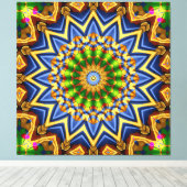 Kaleidoskop Art. 33 Leinwanddruck (Insitu (Holzboden))