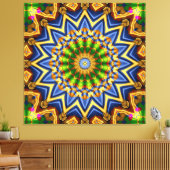Kaleidoskop Art. 33 Leinwanddruck (Insitu (Wohnzimmer))