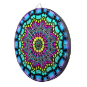 Kaleidoskop Art 4 Dart Board Dartscheibe (Vorderseite rechts)