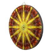 Kaleidoskop Art 5 Dart Board Dartscheibe (Vorderseite rechts)