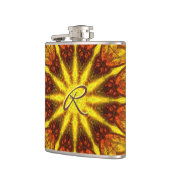 Kaleidoskop Art 5 Wrap Flasche Flachmann (Links)