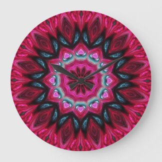 Kaleidoskop Art. 6 Wanduhren und Zahlenoptionen