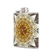 Kaleidoskop Art. 7 Wrap Flasche Flachmann (Links)