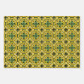 Kaleidoskop Art Primrose Blume Natur   Geschenkpapier Set (Vorderseite 2)