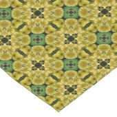 Kaleidoskop Art Primrose Blume Natur Kurzer Tischläufer (Ecke)