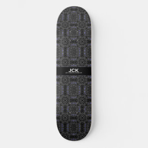 Kaleidoskop-Artwork von Band dreizehn Skateboard