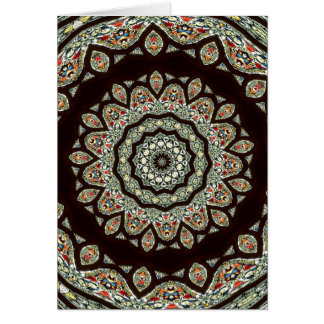 Kaleidoskop aus festem Glas 13