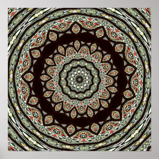 Kaleidoskop aus festem Glas 13 Poster (Vorne)
