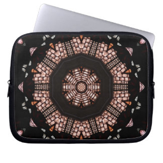 Kaleidoskop aus festem Glas 14 Laptopschutzhülle