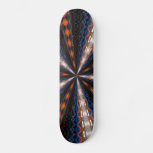 Kaleidoskop aus festem Glas 15 Skateboard