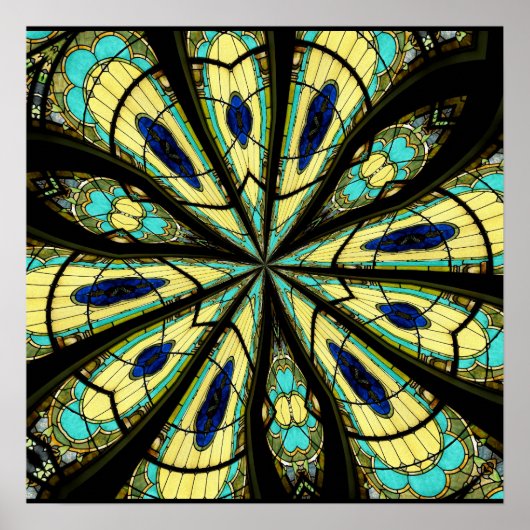 Kaleidoskop aus festem Glas 23 Poster (Vorne)