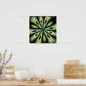 Kaleidoskop aus festem Glas 23 Poster (Küche)