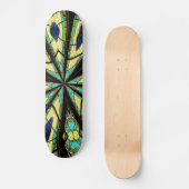 Kaleidoskop aus festem Glas 23 Skateboard (Vorderseite)