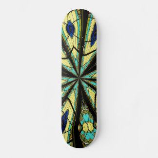 Kaleidoskop aus festem Glas 23 Skateboard