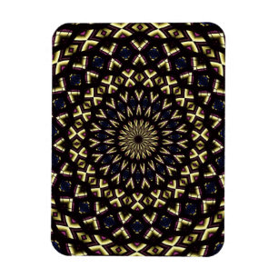 Kaleidoskop aus Hartglas 11 Magnet