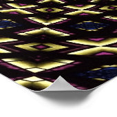 Kaleidoskop aus Hartglas 11 Poster (Ecke)