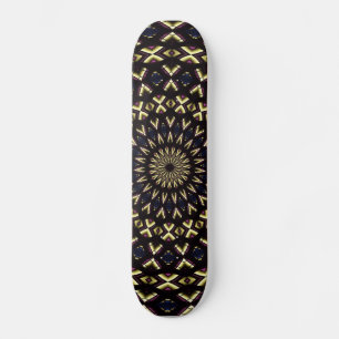 Kaleidoskop aus Hartglas 11 Skateboard