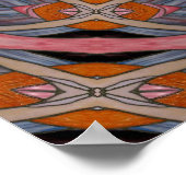 Kaleidoskop aus Hartglas 18 Poster (Ecke)