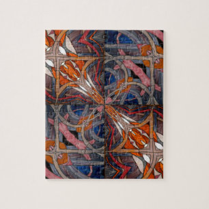 Kaleidoskop aus Hartglas 18 Puzzle