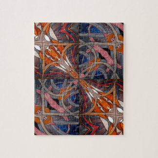 Kaleidoskop aus Hartglas 18 Puzzle