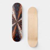 Kaleidoskop aus Hartglas 19 Skateboard (Vorderseite)