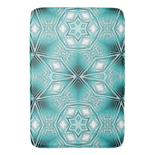 Kaleidoskop Badematte (Vorderseite Vertikal)