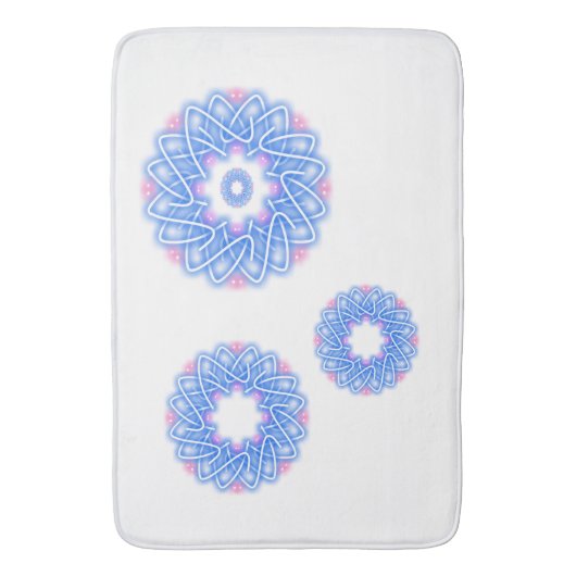 Kaleidoskop Badematte (Vorderseite Vertikal)