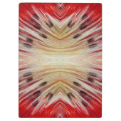 Kaleidoskop Bartett-Design Klemmbrett (Rückseite)