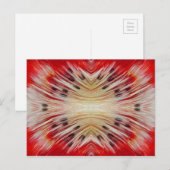Kaleidoskop Bartett-Design Postkarte (Vorne/Hinten)