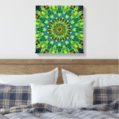 Kaleidoskop beobachten leinwanddruck (Insitu (Schlafzimmer))
