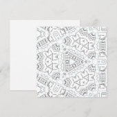 Kaleidoskop Birthday Activity Colour Card (Vorne/Hinten)