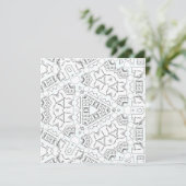 Kaleidoskop Birthday Activity Colour Card (Stehend Vorderseite)