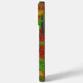 Kaleidoskop Blühen eine lebendige afrikanische Dru Case-Mate iPhone Hülle (Rückseite / Links)