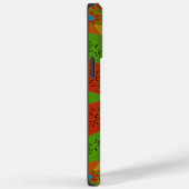 Kaleidoskop Blühen eine lebendige afrikanische Dru Case-Mate iPhone Hülle (Rückseite / Rechts)