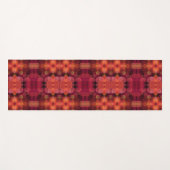 Kaleidoskop-Blume reversibel Yogamatte (Vorderseite (Horizontal))