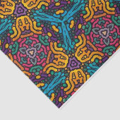 Kaleidoskop-Blume Seidenpapier (Ausschnitt)