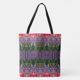 Kaleidoskop-Blumen-Muster 14 GROSS Tasche