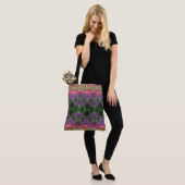 Kaleidoskop-Blumen-Muster 19 GROSS Tasche (Am Model)