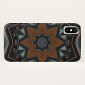 Kaleidoskop Brown Stern Case-Mate iPhone Hülle (Rückseite (Horizontal))