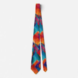 Kaleidoskop Burst Neck Tie Krawatte