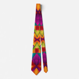Kaleidoskop Burst Neck Tie Krawatte