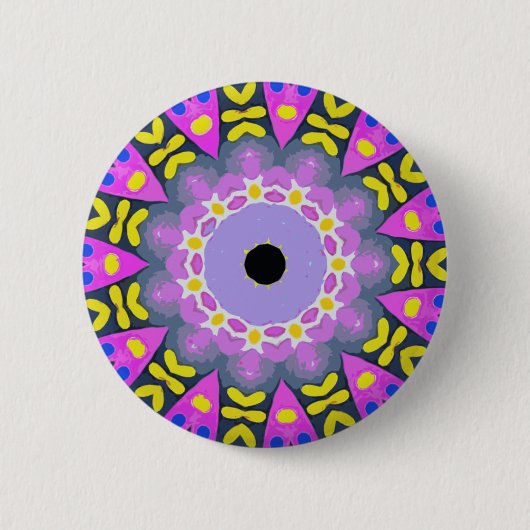 Kaleidoskop Button (Vorderseite)