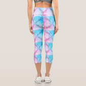Kaleidoskop Capri Leggings (Rückseite)